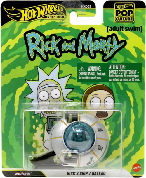 Premium - Rick's Ship / Bateau - Rick And Morty (1/64) Pop Culture - JHW95