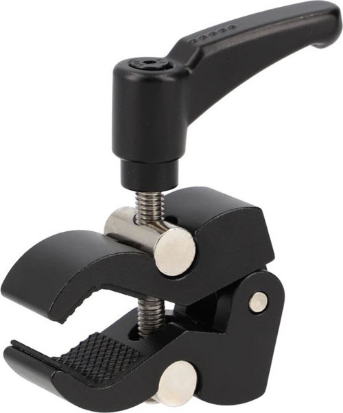 AX-SC1 Alüminyum Super Clamp Kelepçe | 1/4” & 3/8” Vidalı Çok Amaçlı Montaj Aparatı