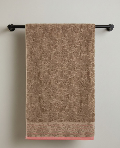 Cozy Kahverengi El Havlusu - 50x90 Cm, 230Gr, %100 Pamuk