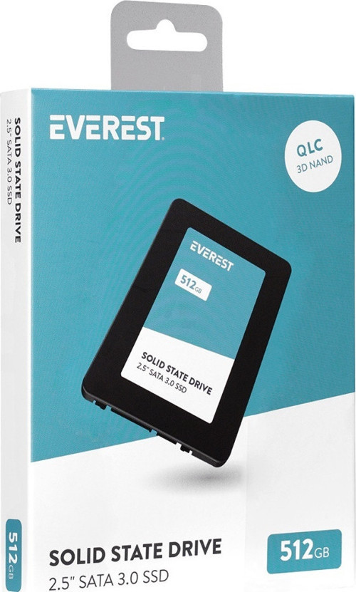 ES512A 2.5" 512GB (550/460MB/s) SATA (3D NAND) SSD Disk