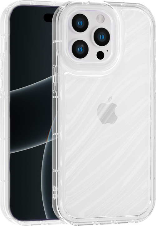 iPhone 13 Pro Max Uyumlu Telefon Kılıfı Kamera Çıkıntılı Kabartmalı Parlak Desenli Darbe Emici Silikon Kılıf