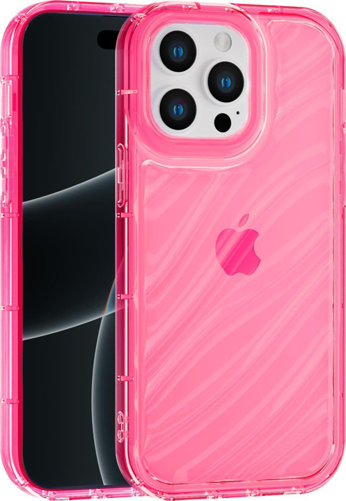 iPhone 13 Pro Max Uyumlu Telefon Kılıfı Kamera Çıkıntılı Kabartmalı Parlak Desenli Darbe Emici Silikon Kılıf