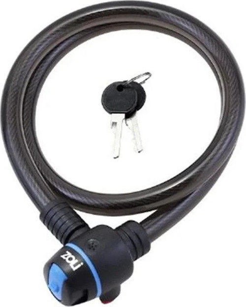 BİSİKLET KİLİT HALAT 15X1500 84118 ANAHTARLI SİYAH KLT-107