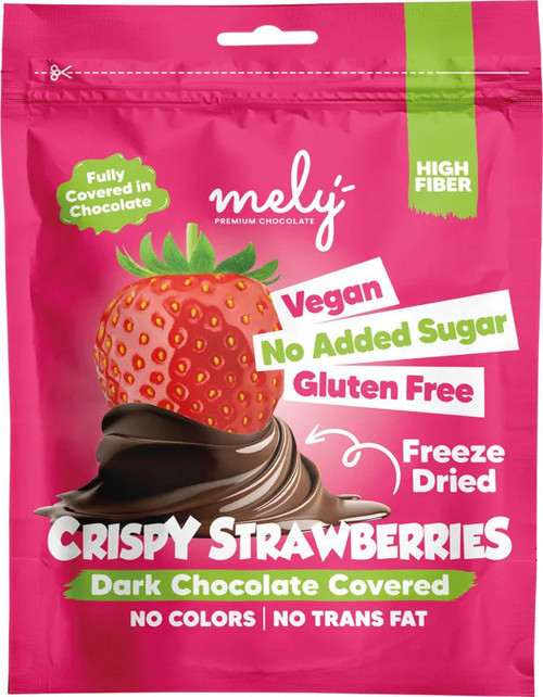 Glutensiz Seker Ilavesız Vegan Cıkolata Kaplı Freeze Dry Cılek 50Gr