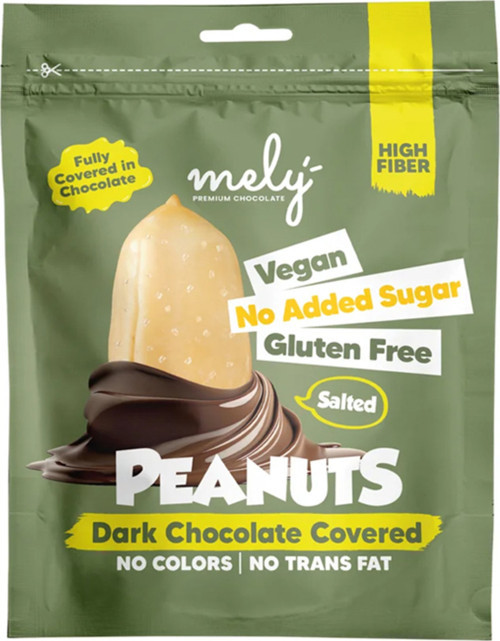 Glutensiz Seker Ilavesız Vegan Cıkolata Kaplı Arjantın Fıstıgı 50Gr