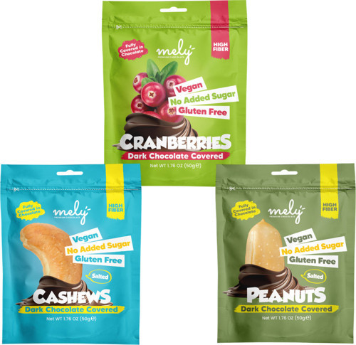 Glutensiz Seker Ilavesız Vegan Cıkolata Kaplı Turna Yemısı, Arjantın Fıstıgı, Kaju 50Gr X 3 Adet