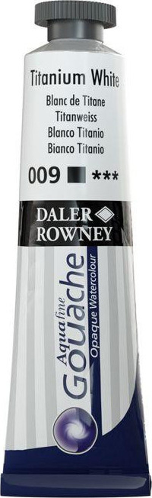 Aquafine Guaj Boya Tüp 15ml Titanium White 009