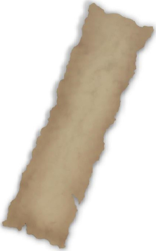 Yanık Kağıt Kitap Ayracı 16cmx5,5cm