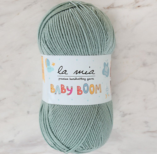 La Mia Baby Boom Yeşil El Örgü İpi - 493 - 34211