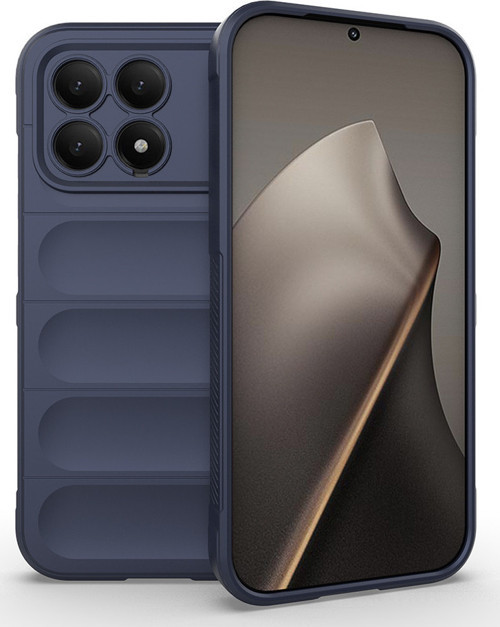 Poco F8 Pro Kılıf Esnek TPU Oyuklu Arka Yüzey Tasarımlı Etnik Silikon Kapak