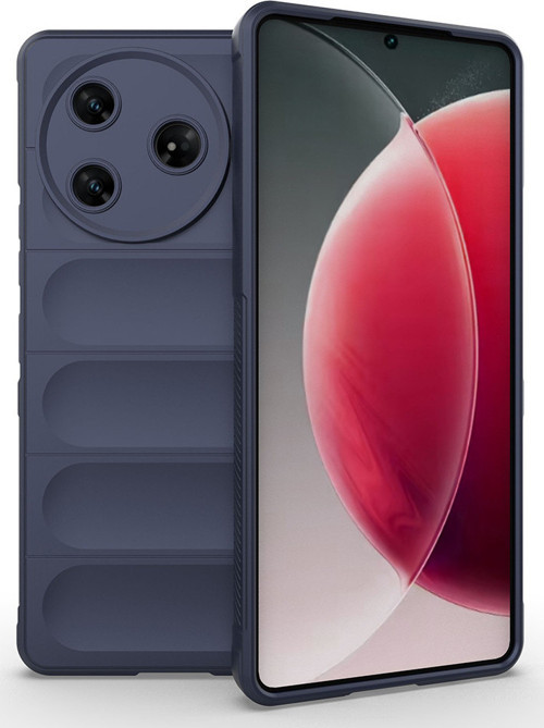 Tecno Spark 30 Pro Kılıf Esnek TPU Oyuklu Arka Yüzey Tasarımlı Etnik Silikon Kapak