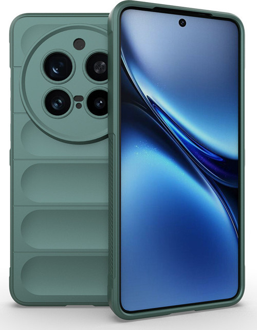 Vivo X200 Pro Kılıf Esnek TPU Oyuklu Arka Yüzey Tasarımlı Etnik Silikon Kapak