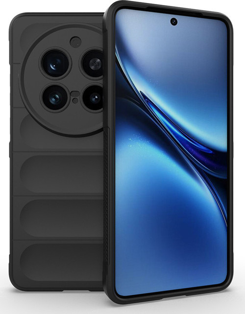 Vivo X200 Pro Kılıf Esnek TPU Oyuklu Arka Yüzey Tasarımlı Etnik Silikon Kapak