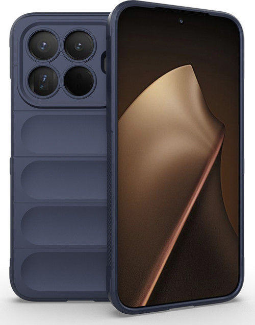 Xiaomi 15T Pro Kılıf Esnek TPU Oyuklu Arka Yüzey Tasarımlı Etnik Silikon Kapak