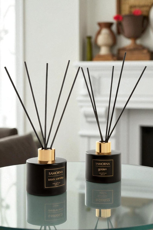 İkili Black Vanilla Ve Golden Oda Kokusu 120 Ml