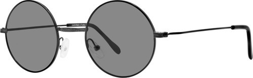 Extreme Vintage Yuvarlak Polarize Siyah Güneş Gözlüğü Siyah Cam Vintage 46.08