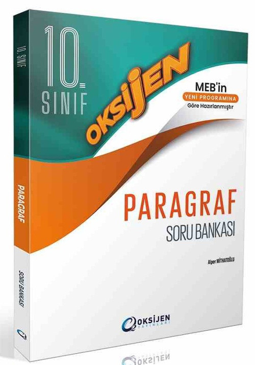 Oksijen 10. Sınıf Paragraf Soru Bankası