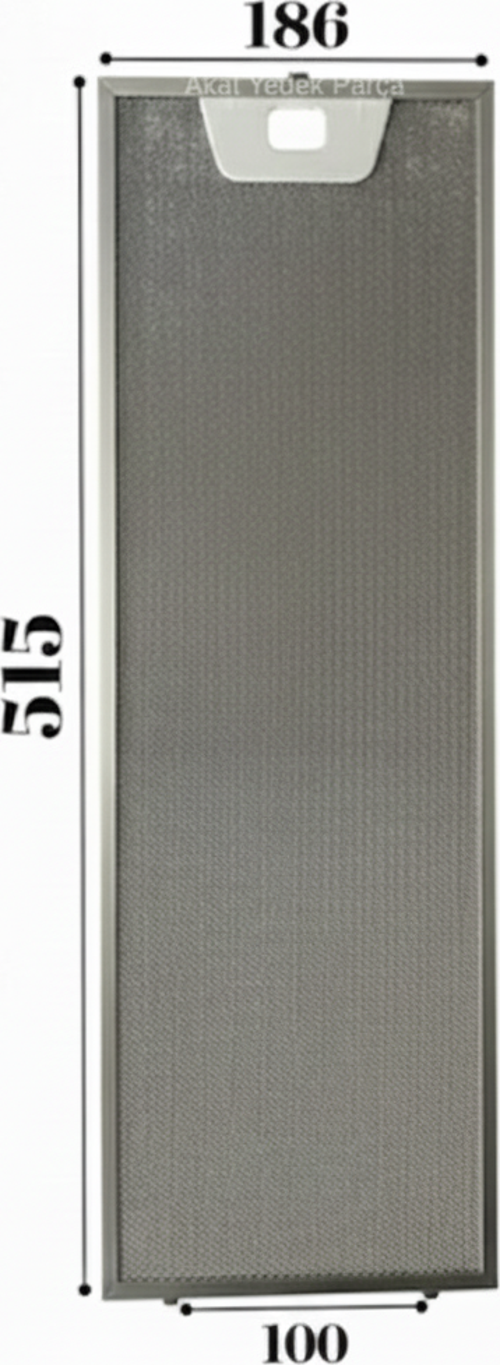 Bosch İle Uyumlu DHI642FTR Davlumbaz Metal Yağ Filtresi