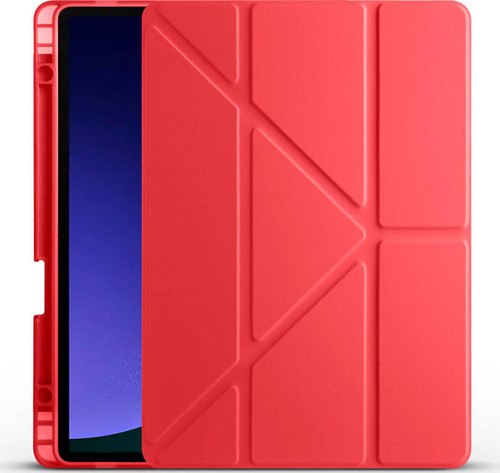 Galaxy Tab S10 Lite Tablet Kılıf Kalem Bölmeli Standlı Lüx Smart Cover