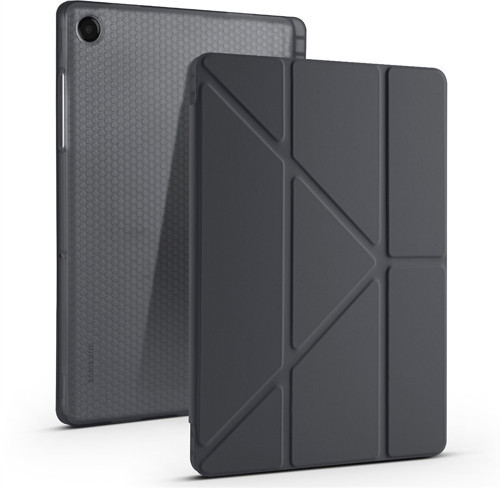 Galaxy Tab A11 Plus Tablet Kılıf Kalem Bölmeli Standlı Lüx Smart Cover