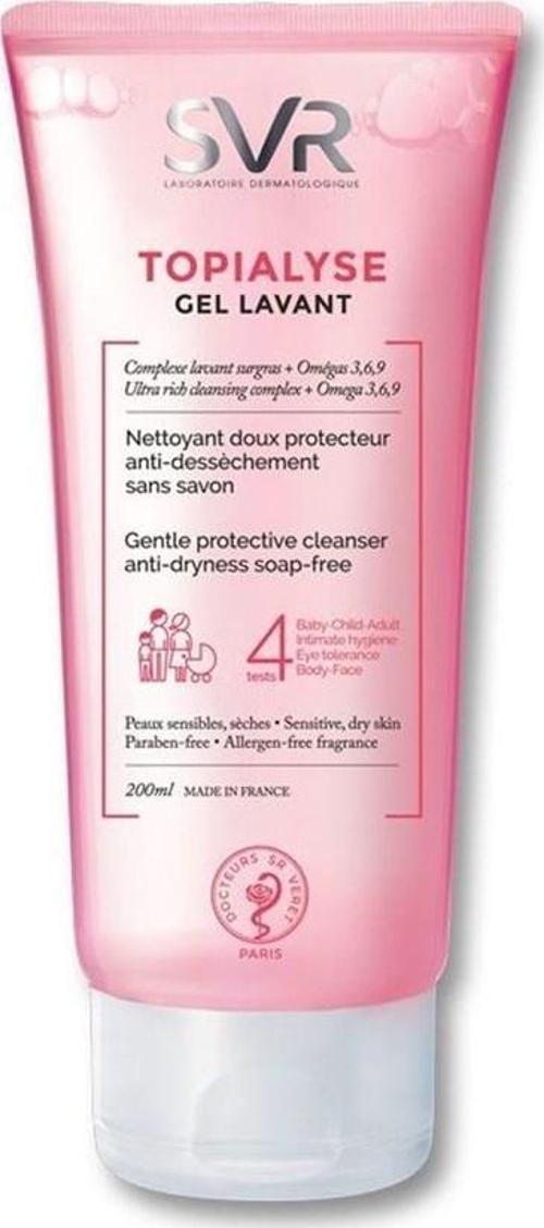 Topialyse Gel Lavant 200 ml Hassas Cilt Yüz Temizleme Jeli