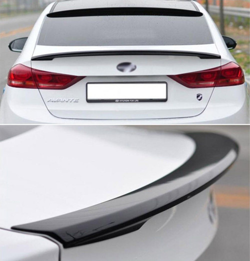 Hyundai elantra bagaj üstü spoiler pianoblack boyalı 2016 / 2018