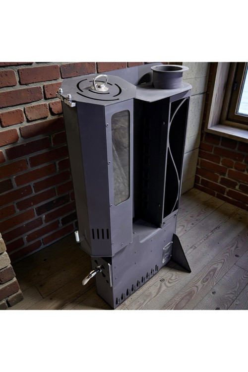 Eko Pelet Sobası Standart Antrasit (Eldiven Hediyeli