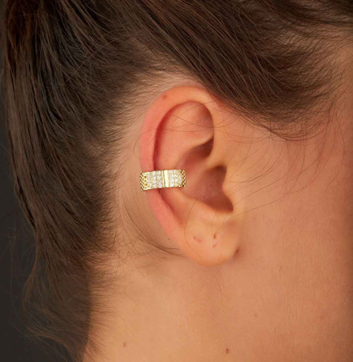 Mary Earcuff Zirkon Kıkırdak Küpe