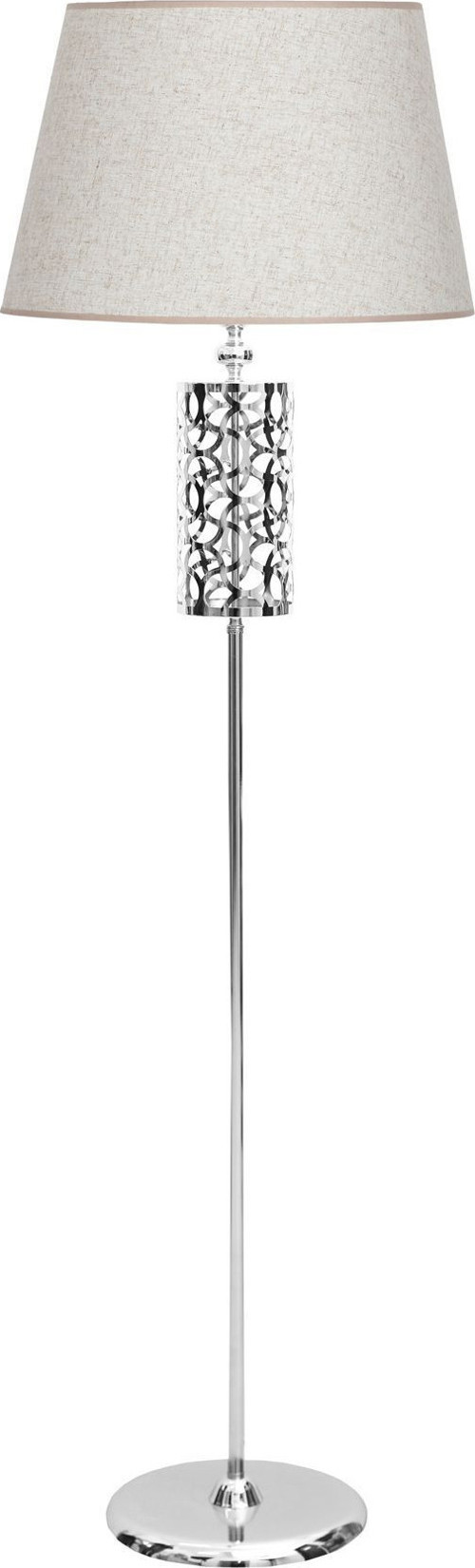 Laser 5707 Krom Kaplama Metal Lambader - Beyaz Kırçıl