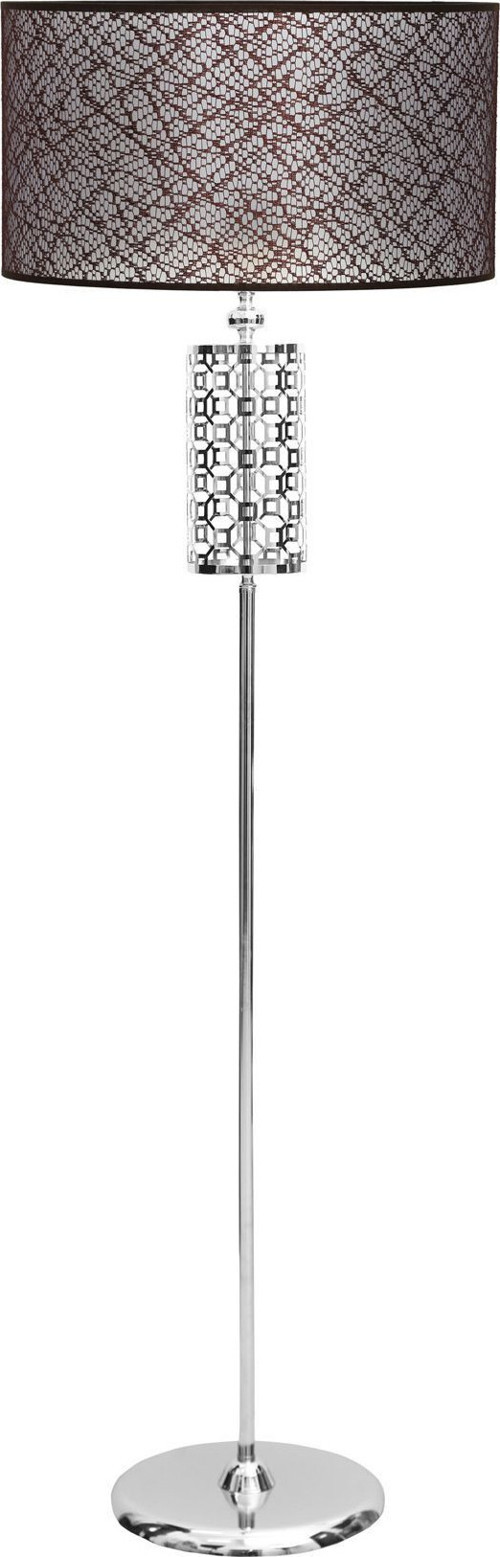 Laser 5708 Krom Kaplama Metal Lambader - Kahve Kırçıl