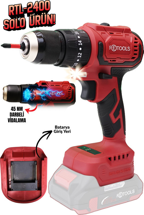 BORDO 40 NM VİDALAMA KAFA