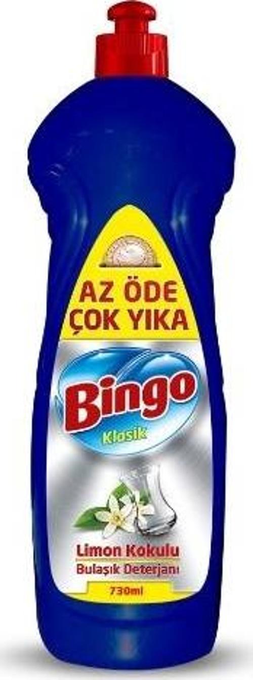 Sıvı Bulaşık Deterjanı 730 ml. Klasik Limon Kokulu (4'lü)