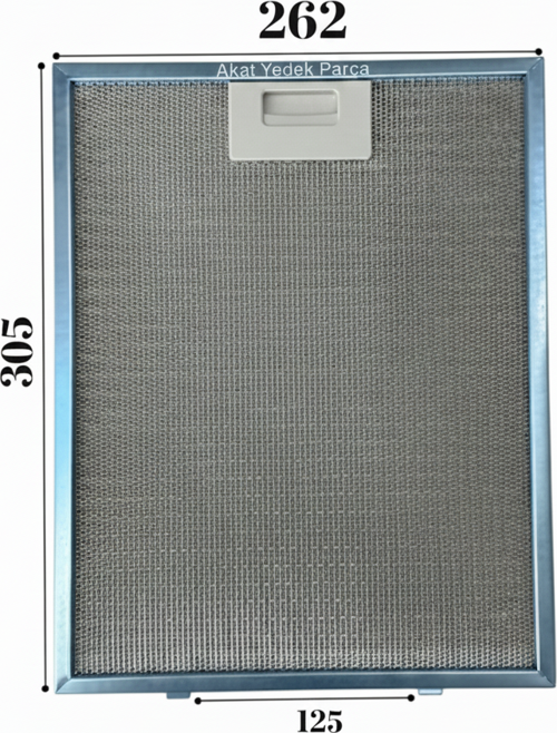 Vestel İle Uyumlu ADX6000 Davlumbaz Metal Filtre