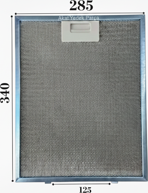 Bosch İle Uyumlu Davlumbaz 28,5X34 CM Arka Aralık 12,5 CM Aspiratör Filtresi