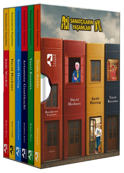 Sanatçıların Yaşamları Seti - 6 Kitap Takım