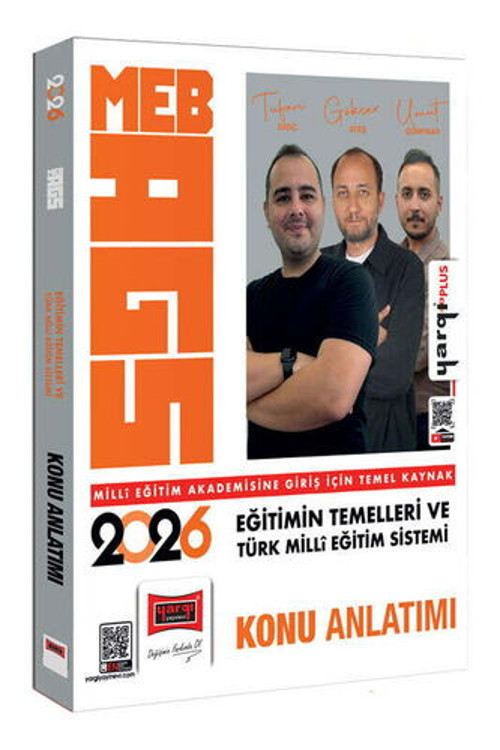 Yargı 2026 MEB-AGS Eğitimin Temelleri ve Türk Milli Eğitim Sistemi Konu Anlatımı Yargı Yayınları
