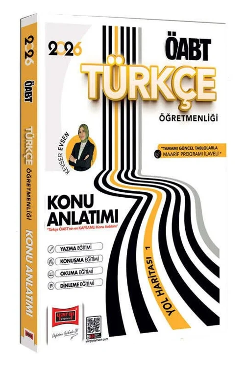 Yargı 2026 ÖABT MEB-AGS Türkçe Yol Haritası-1 Yazma-Okuma-Konuşma-Dinleme Eğitimi Konu Anlatımı - Ke