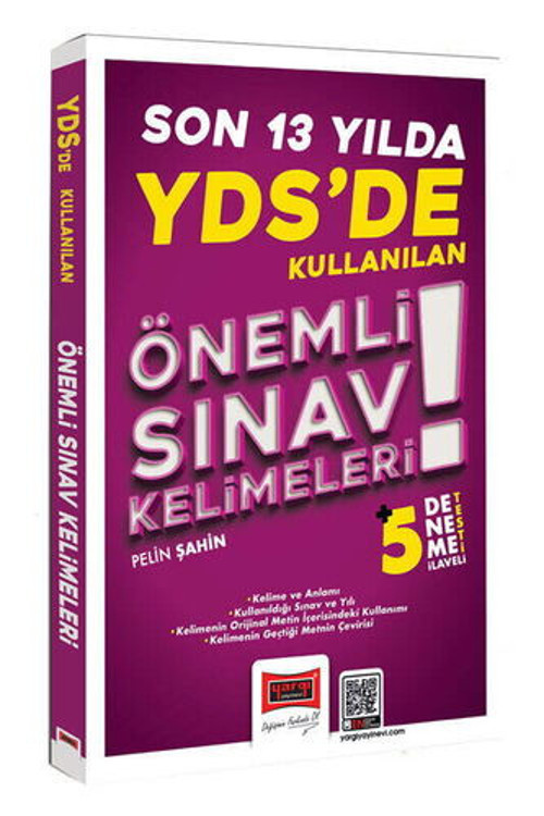 Yargı Yayınları YDSde Son 13 Yılda Kullanılan Önemli Sınav Kelimeleri