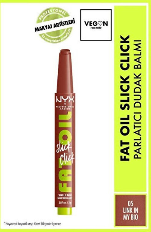 Fat Oil Slick Click Parlatıcı Nemlendirici Nude Tonlu Dudak Balmı - 05 Link In My Bio