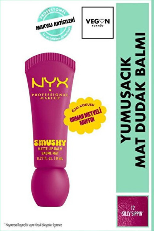 Smushy Yumuşacık Mat Dudak Balmı - 12 Silly Sippin'