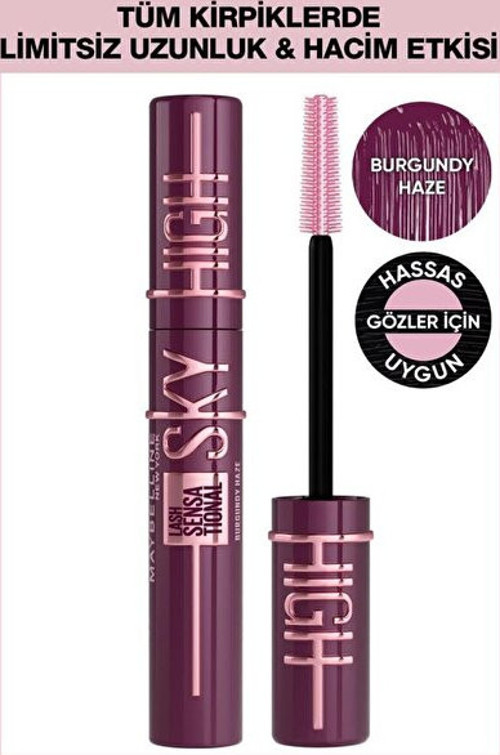 Lash Sensational Sky High Burgundy Haze Maskara