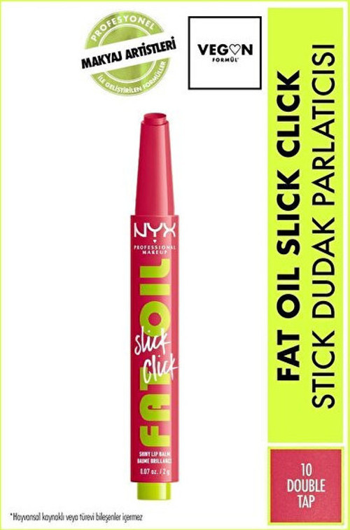 Fat Oil Slick Click Parlatıcı Dudak Balmı - 10 Double Tap
