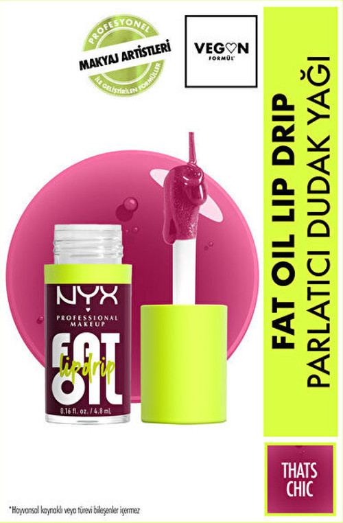 Fat Oil Lip Drip Parlatıcı Dudak Yağı - Thats Chic