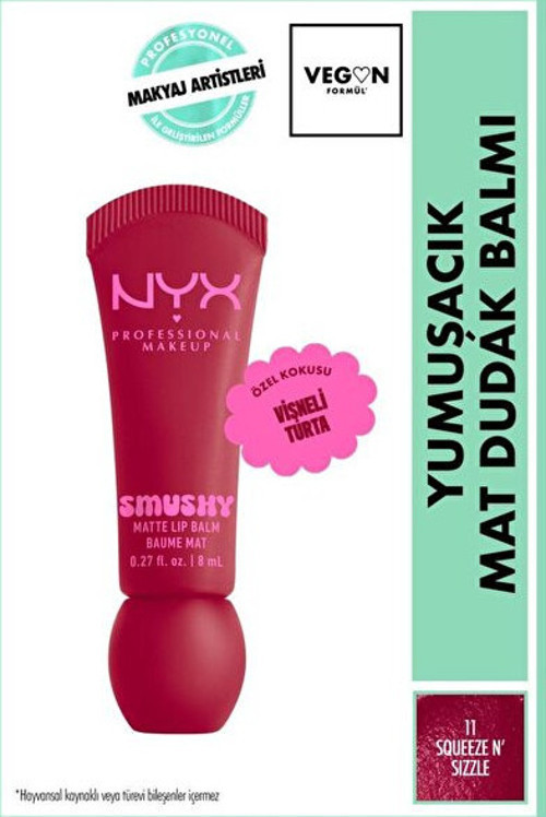 Smushy Yumuşacık Mat Dudak Balmı - 11 Squeeze N' Sizzle