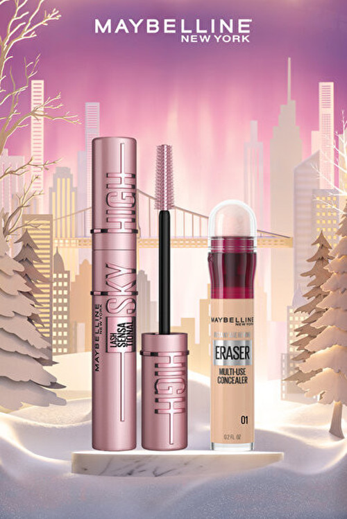 Lash Sensational Sky High Maskara & Instant Anti Age Eraser Kapatıcı - 01 Light