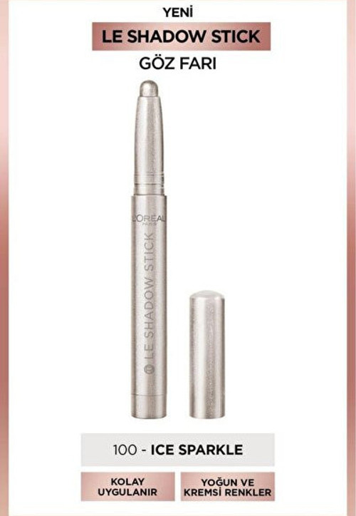 L'Oreal Paris L'Oréal Paris Le Shadow Stick Göz Farı - 100 Ice Sparkle