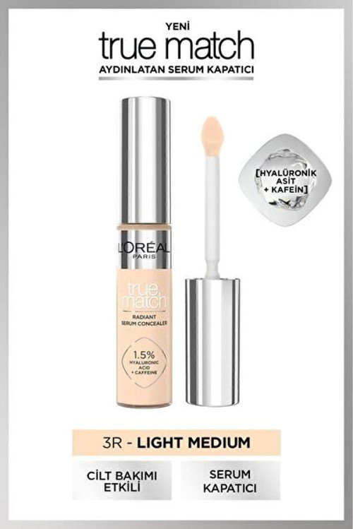 L'Oreal Paris True Match Aydınlatan Serum Kapatıcı - 3r 11 ml