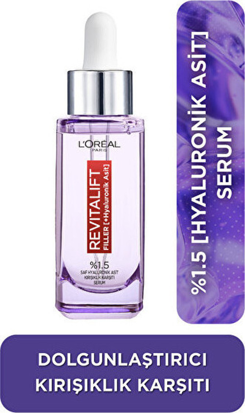 L'Oreal Paris L'Oréal Paris Revitalift Filler %1.5 Saf Hyaluronik Asit Kırışıklık Karşıtı Serum- 30 ML