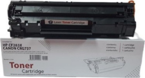 CF283X & CANON CRG-737 (2.1K) İTHAL TONER