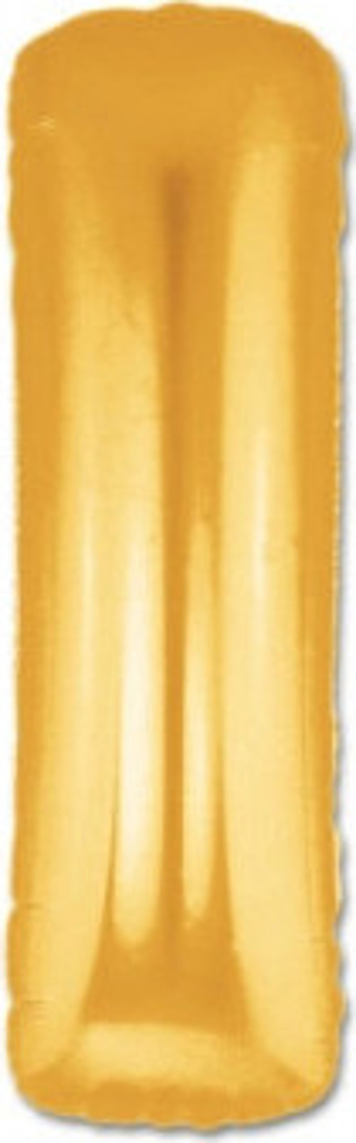 Parti Aksesuar I Harf Folyo Balon Altın Renk  40 inç